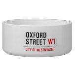 oxford  street  Pet Bowls
