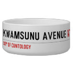 KwaMsunu Avenue  Pet Bowls