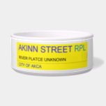 Akinn Street  Pet Bowls
