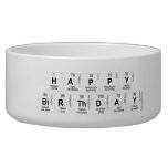 happy
 birthday  Pet Bowls