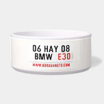 06 HAY 08  BMW   Pet Bowls