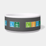 Keep calm and love mitchell  Pet Bowls