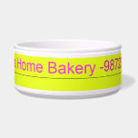 Leena's Home Bakery  Pet Bowls