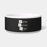Game
 Letter
 Tiles  Pet Bowls