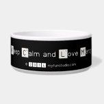 Keep Calm and Love Mercy   Pet Bowls