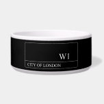 Your Name Street  Pet Bowls