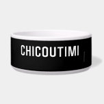 Chicoutimi  Pet Bowls