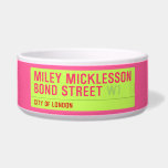 miley micklesson bond street  Pet Bowls