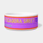 pescadora sreet  Pet Bowls