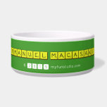 Emmanuel Macasakit  Pet Bowls
