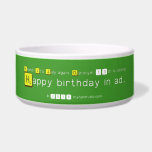 Yeah!!! It's July again. Durotym 13th is clicking    
    Happy birthday in ad..  Pet Bowls
