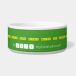 Hope keep calm and stay with me kaddu forever  Pet Bowls