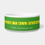 Mr know it all Phumakim   Pet Bowls
