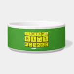 TSHIAMO
 GIFT
 MORAKE  Pet Bowls
