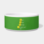 Eat
 Play
 Sleep
 Internet  Pet Bowls