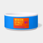 Minion Street  Pet Bowls