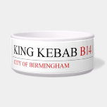 King Kebab  Pet Bowls