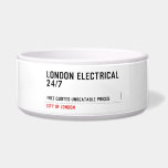 London electrical  24/7    Pet Bowls