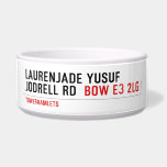 Laurenjade yusuf Jodrell rd  Pet Bowls