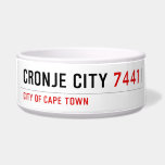 Cronje City  Pet Bowls