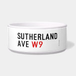 Sutherland ave  Pet Bowls