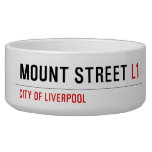 Mount Street  Pet Bowls