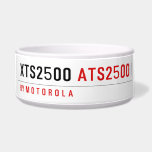 XTS2500  Pet Bowls