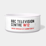 BBC TELEVISION CENTRE  Pet Bowls