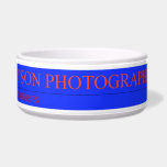Dyson Photographic  Pet Bowls