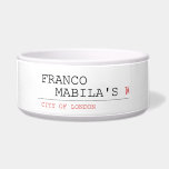 franco    mabila's  Pet Bowls