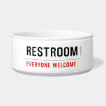 Restroom  Pet Bowls