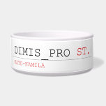 Dimis_Pro  Pet Bowls