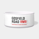 Gosfield Road  Pet Bowls
