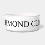 Richmond close  Pet Bowls