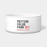 potters fields park  Pet Bowls