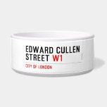 Edward Cullen Street  Pet Bowls