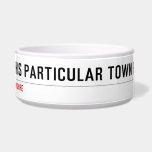 This Particular Town  Pet Bowls