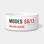 MODES  Pet Bowls