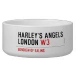HARLEY’S ANGELS LONDON  Pet Bowls