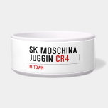SK MOSCHINA JUGGIN  Pet Bowls