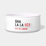 sha la la  Pet Bowls