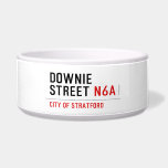 Downie Street  Pet Bowls