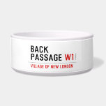 Back Passage  Pet Bowls