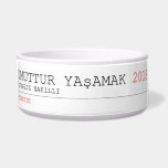 umuttur yaşamak  Pet Bowls