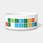 Elements
 are awesome  Pet Bowls