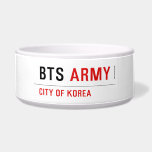 bts  Pet Bowls