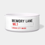 Memory Lane   Pet Bowls