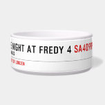 5 night at fredy 4  Pet Bowls
