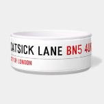 Catsick Lane  Pet Bowls