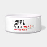 enquete  lons sud  avenue  Pet Bowls